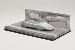Mercedes W125 R. Caracciola World Record Car 1938 Minichamps 1:43 400383800 Kov – obrázek 3 z 5
