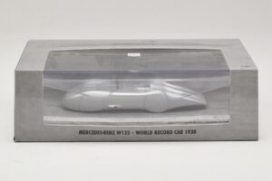 Mercedes W125 R. Caracciola World Record Car 1938 Minichamps 1:43 400383800 Kov – obrázek 5 z 5