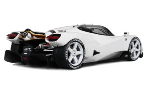 Nilu27 Nilu Super White GT Spirit 1:18 GT578 Pryskyřice – obrázek 2 z 5