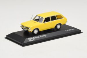 Opel Ascona A Voyage Žlutý Minichamps 1:43 400045811 Kov – obrázek 2 z 4