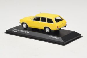 Opel Ascona A Voyage Žlutý Minichamps 1:43 400045811 Kov – obrázek 3 z 4