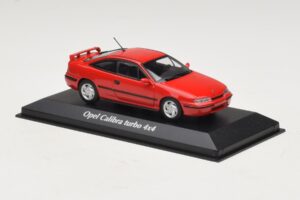Opel Calibra Turbo 4x4 Červený Maxichamps 1:43 940045721 Kov – obrázek 3 z 4