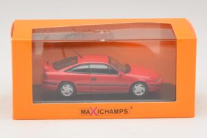 Opel Calibra Turbo 4x4 Červený Maxichamps 1:43 940045721 Kov – obrázek 4 z 4