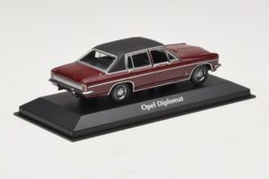 Opel Diplomat B Tmavě Červený Maxichamps 1:43 940046071 Kov – obrázek 2 z 4