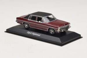 Opel Diplomat B Tmavě Červený Maxichamps 1:43 940046071 Kov – obrázek 3 z 4