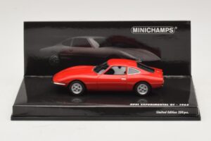 Opel Experimental GT Červený Minichamps 1:43 437045020 Kov