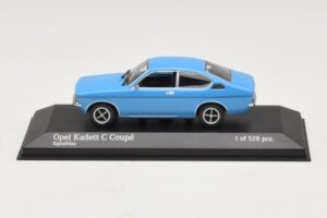 Opel Kadett C Coupe Modrý Minichamps 1:43 430045628 Kov