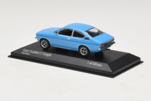 Opel Kadett C Coupe Modrý Minichamps 1:43 430045628 Kov – obrázek 3 z 4