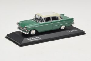 Opel Kapitan A Zelený Minichamps 1:43 400048001 Kov – obrázek 2 z 4