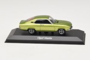 Opel Manta A Zelený Metalický Maxichamps 1:43 940045501 Kov