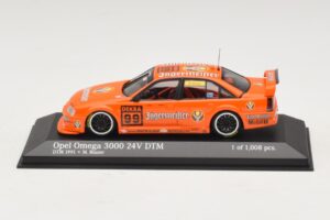 Opel Omega 3000 24V #99 Jägermeister M. Reuter DTM 1991 Minichamps 1:43 400914499 Kov