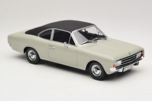 Opel Rekord C Kupé Šedá Minichamps 1:18 107047022 Pryskyřice – obrázek 4 z 6