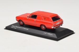 Opel Rekord Caravan Norwegian Post Minichamps 1:43 433046195 Kov – obrázek 3 z 4