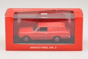 Opel Rekord Caravan Norwegian Post Minichamps 1:43 433046195 Kov – obrázek 4 z 4