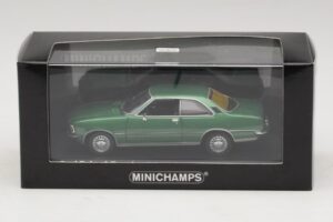 Opel Rekord D Kupé Zelený Metalický Minichamps 1:43 400044022 Kov – obrázek 4 z 4