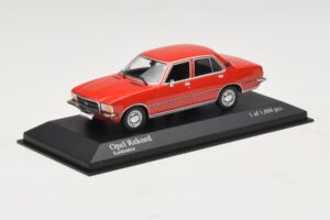 Opel Rekord D Červený Minichamps 1:43 400044004 Kov – obrázek 2 z 4