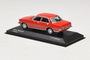 Opel Rekord D Červený Minichamps 1:43 400044004 Kov – obrázek 3 z 4