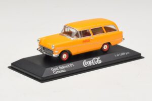 Opel Rekord P1 Caravan Coca-Cola Minichamps 1:43 430043270 Kov – obrázek 2 z 4