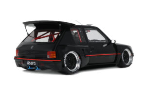 Peugeot 205 Khyzyl Saleem Černý Otto 1:18 OT1257 Pryskyřice – obrázek 2 z 5