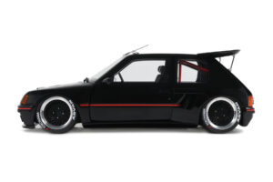 Peugeot 205 Khyzyl Saleem Černý Otto 1:18 OT1257 Pryskyřice – obrázek 3 z 5