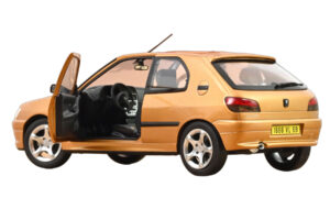 Peugeot 306 S16 Blaze Yellow Norev 1:18 184940 Kov – obrázek 2 z 3