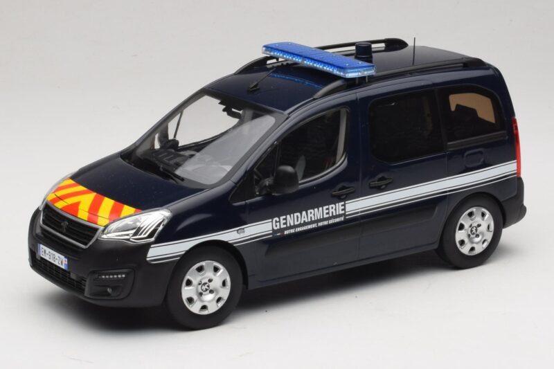 Peugeot Partner Gendarmerie Tmavě Modrý Norev 1:18 Peugeot Partner Gendarmerie Tmavě Modrý Norev 1:18 184890 Kov