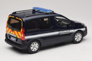 Peugeot Partner Gendarmerie Tmavě Modrý Norev 1:18 184890 Kov – obrázek 2 z 6