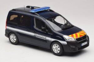 Peugeot Partner Gendarmerie Tmavě Modrý Norev 1:18 184890 Kov – obrázek 4 z 6