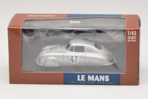 Porsche 356 #47 Sauerwein / Brunet 24 Hours of Le Mans 1951 Minichamps 1:43 400516747 Kov – obrázek 4 z 4