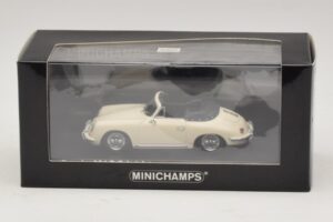 Porsche 356 B Kabriolet Slonová Bílá Minichamps 1:43 400064332 Kov – obrázek 4 z 4