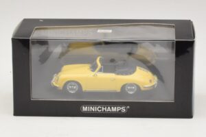 Porsche 356 B Kabriolet Žlutý Minichamps 1:43 400064334 Kov – obrázek 4 z 4