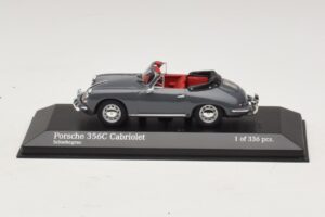 Porsche 356C Cabriolet Šedý Minichamps 1:43 430062339 Kov