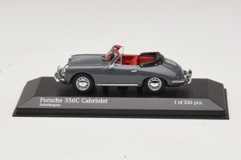 Porsche 356C Cabriolet Šedý Minichamps 1:43 430062339 Kov