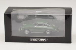 Porsche 356C Tmavě Zelená Minichamps 1:43 430062329 Kov – obrázek 4 z 4