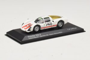 Porsche 906 K Scuderia Filipinetti #148 W. Mairesse / H. Muller Targa Florio Winners 1966 Minichamps 1:43 400666648 Kov – obrázek 2 z 4