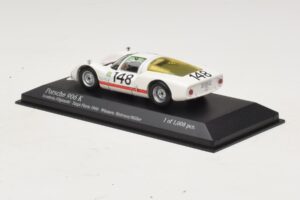 Porsche 906 K Scuderia Filipinetti #148 W. Mairesse / H. Muller Targa Florio Winners 1966 Minichamps 1:43 400666648 Kov – obrázek 3 z 4