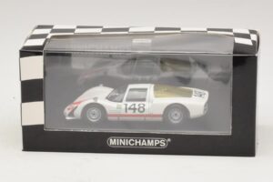 Porsche 906 K Scuderia Filipinetti #148 W. Mairesse / H. Muller Targa Florio Winners 1966 Minichamps 1:43 400666648 Kov – obrázek 4 z 4