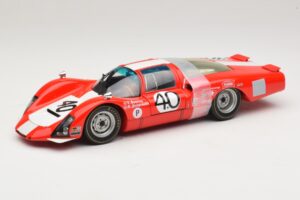 Porsche 906 LH Squadra Tartaruga #40 D. Spoerry / R. Steinemann 12 Hours of Sebring 1967 Minichamps 1:18 100676140 Kov