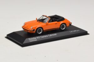 Porsche 911 930 Carrera Cabriolet Oranžová Minichamps 1:43 430062038 Kov – obrázek 2 z 4