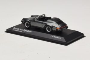Porsche 911 930 Speedster Šedá Metalíza Minichamps 1:43 430066135 Kov – obrázek 3 z 4
