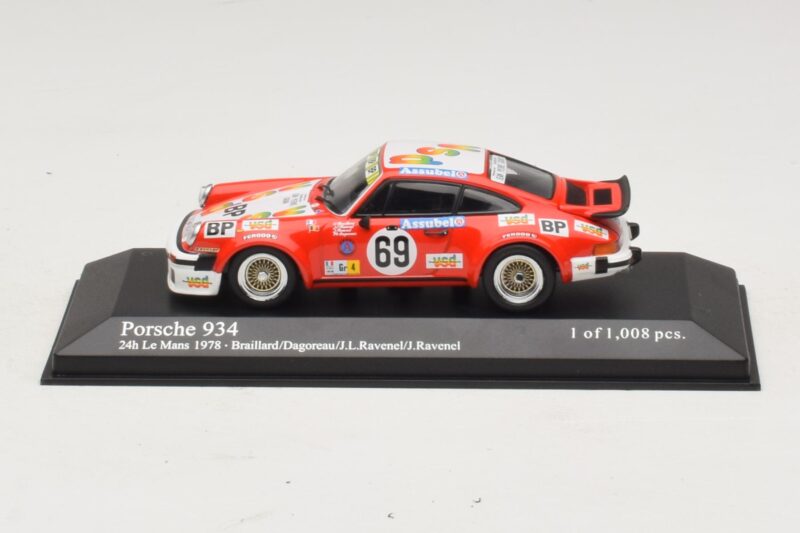 Porsche 911 934 #69 Braillard / Dagoreau 24 Hours of Le Mans 1978 Minichamps 1:43 Porsche 911 934 #69 Braillard / Dagoreau 24 Hours of Le Mans 1978 Minichamps 1:43 400786469 Kov