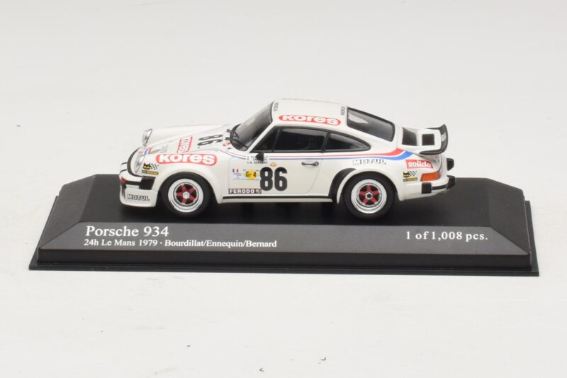 Porsche 911 934 #86 Bourdillat / Ennequin 24 Hours of Le Mans 1979 Minichamps 1:43 Porsche 911 934 #86 Bourdillat / Ennequin 24 Hours of Le Mans 1979 Minichamps 1:43 400796486 Kov