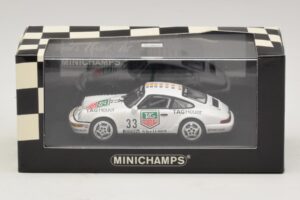Porsche 911 964 Carrera 2 #33 M. Hakkinen Monaco Carrera Cup Winner 1993 Minichamps 1:43 430936033 Kov – obrázek 4 z 4