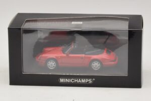 Porsche 911 964 Carrera 2 Cabriolet Červený Minichamps 1:43 430067330 Kov – obrázek 4 z 4