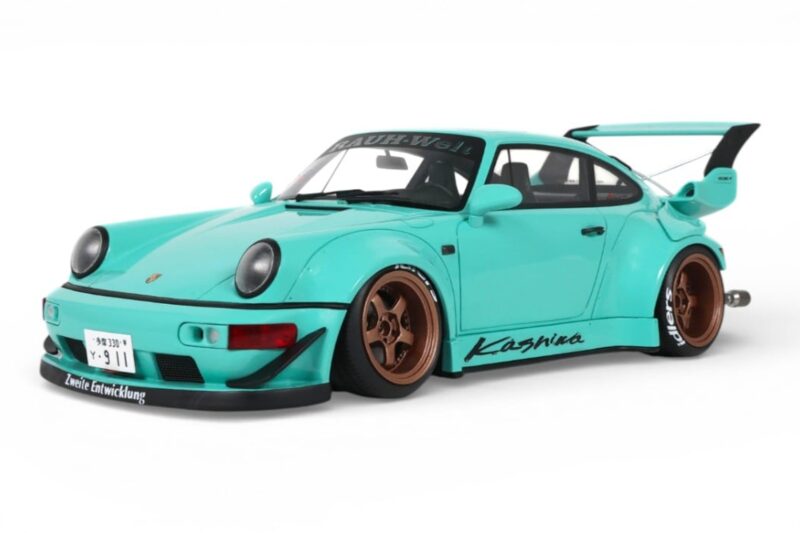 Porsche 911 964 RWB Kashiwa Blue GT Spirit 1:18 GT569 Pryskyřice