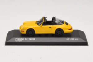Porsche 911 964 Targa Žlutý Minichamps 1:43 400061367 Kov