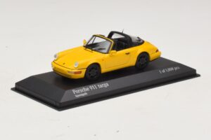 Porsche 911 964 Targa Žlutý Minichamps 1:43 400061367 Kov – obrázek 2 z 4