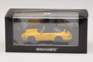 Porsche 911 964 Targa Žlutý Minichamps 1:43 400061367 Kov – obrázek 4 z 4