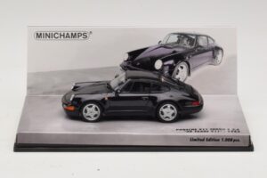 Porsche 911 964 Turbo S 3.6 30. Výročí Černý Minichamps 1:43 436069171 Kov