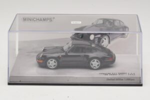 Porsche 911 964 Turbo S 3.6 30. Výročí Černý Minichamps 1:43 436069171 Kov – obrázek 4 z 5